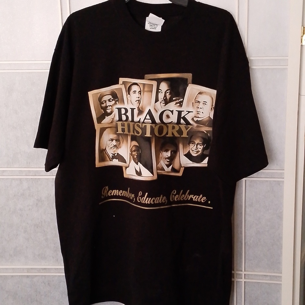 Brand New Black History 2XL T Shirt